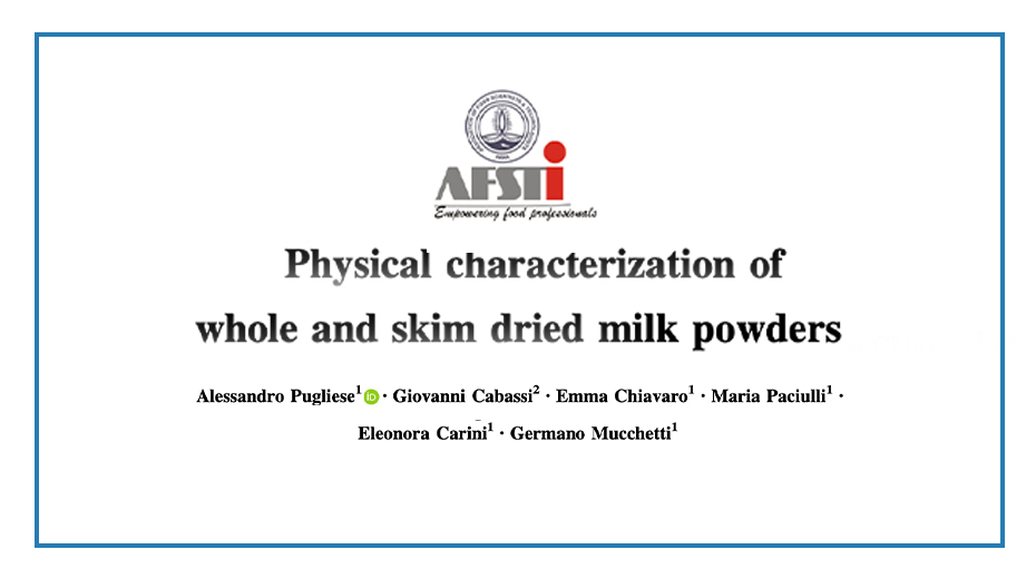 مشخصات فیزیکی شیر خشک کامل و بدون چربی